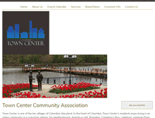 Tablet Screenshot of columbiatowncenter.org